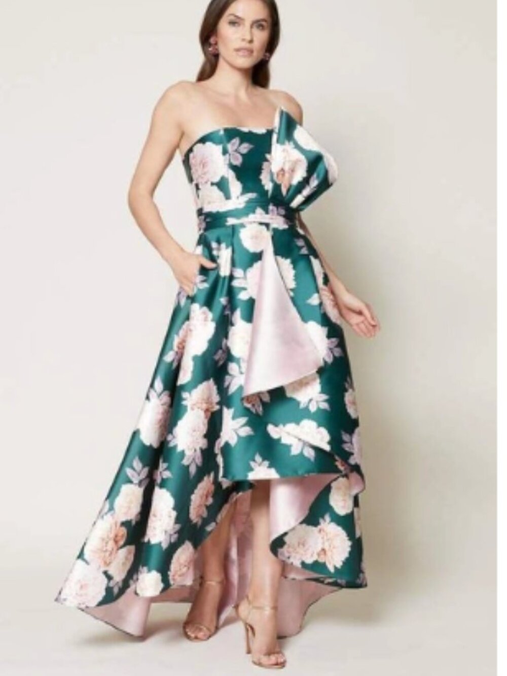 Sachin + Babi Floral Mia Gown Size 6R
